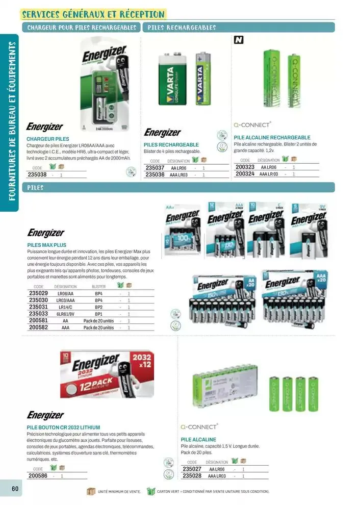 Nos Catalogues Thématiques du 1 janvier au 31 décembre 2025 - Catalogue page 62