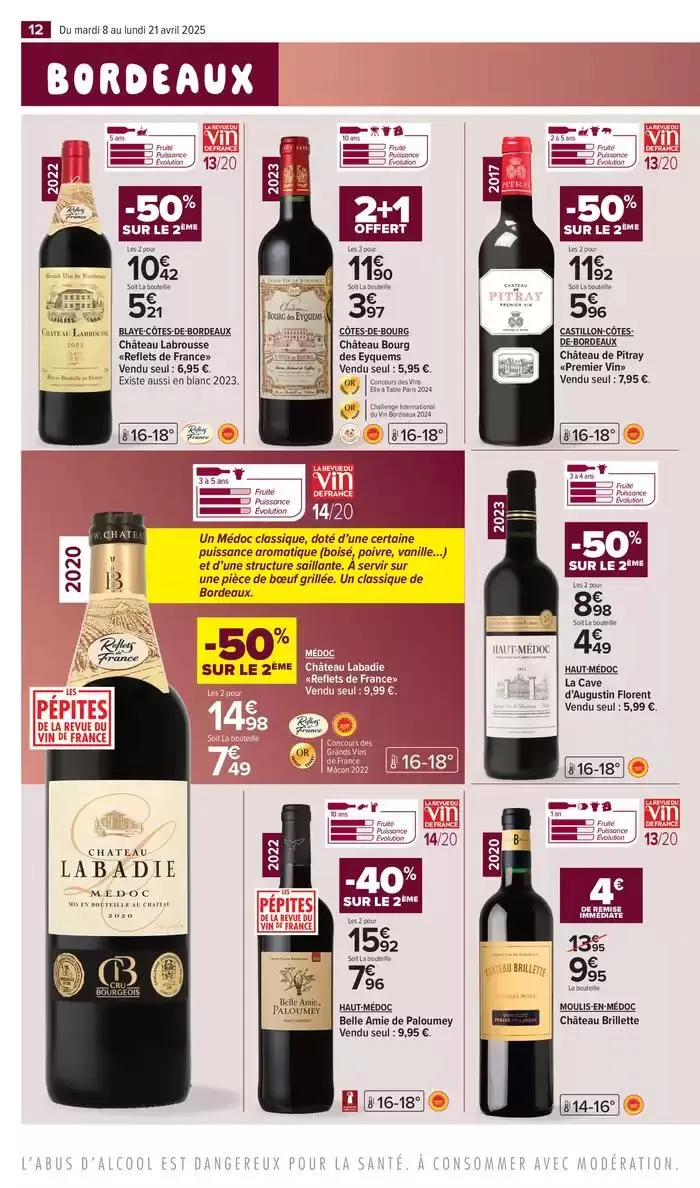 FOIRE AUX VINS DE PRINTEMPS du 8 avril au 21 avril 2025 - Catalogue page 14