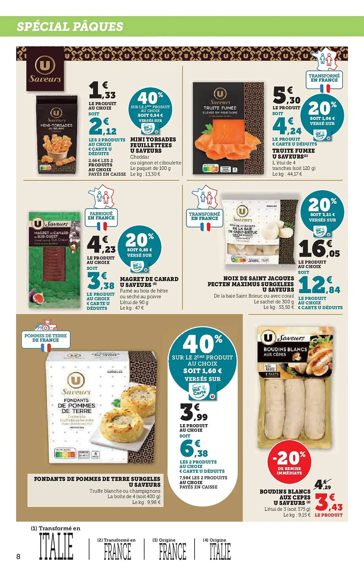 Catalogue Super U du 8 avril au 21 avril 2025 - Catalogue page 8
