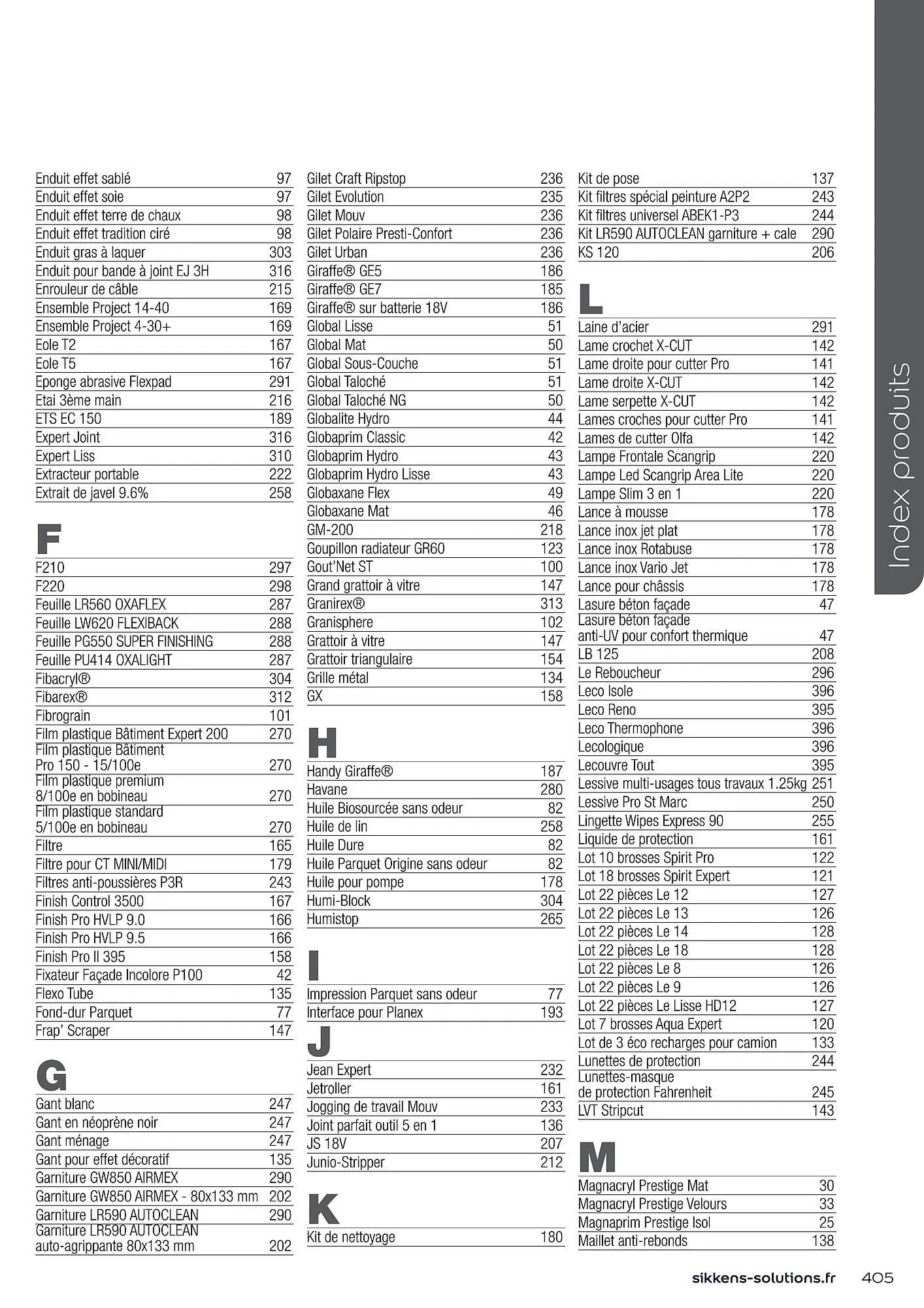 Catalogue Sikkens Solution du 8 janvier au 28 décembre 2025 - Catalogue page 405
