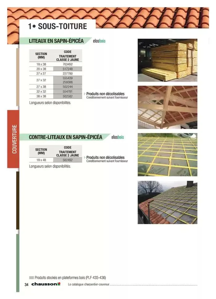 CHARPENTIER-COUVREUR 2025 du 1 janvier au 31 décembre 2025 - Catalogue page 6