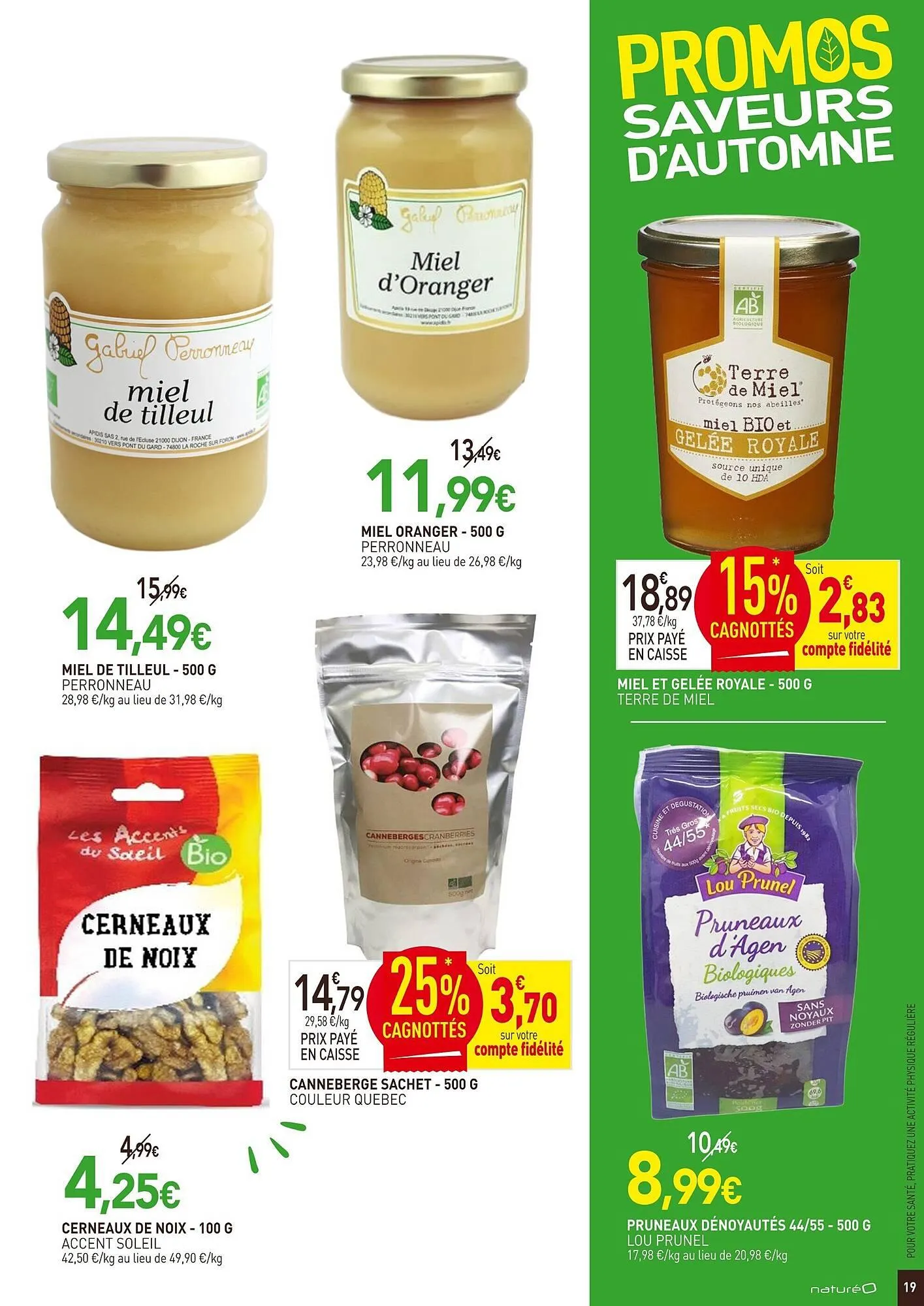 Catalogue naturéO du 29 octobre au 23 novembre 2025 - Catalogue page 19