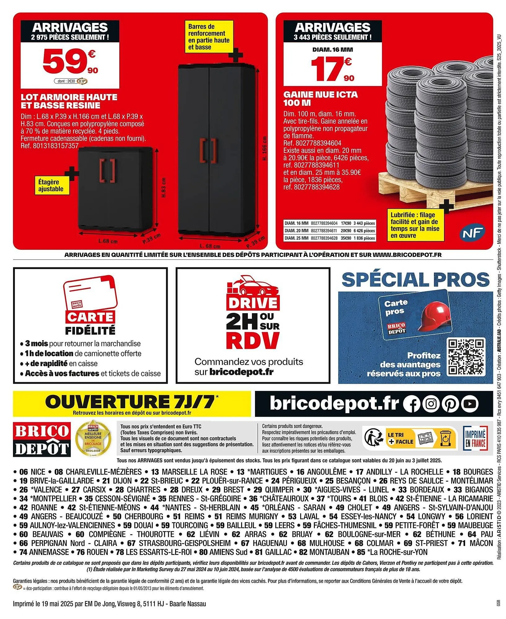 Catalogue Brico Dépôt du 20 juin au 3 juillet 2025 - Catalogue page 52