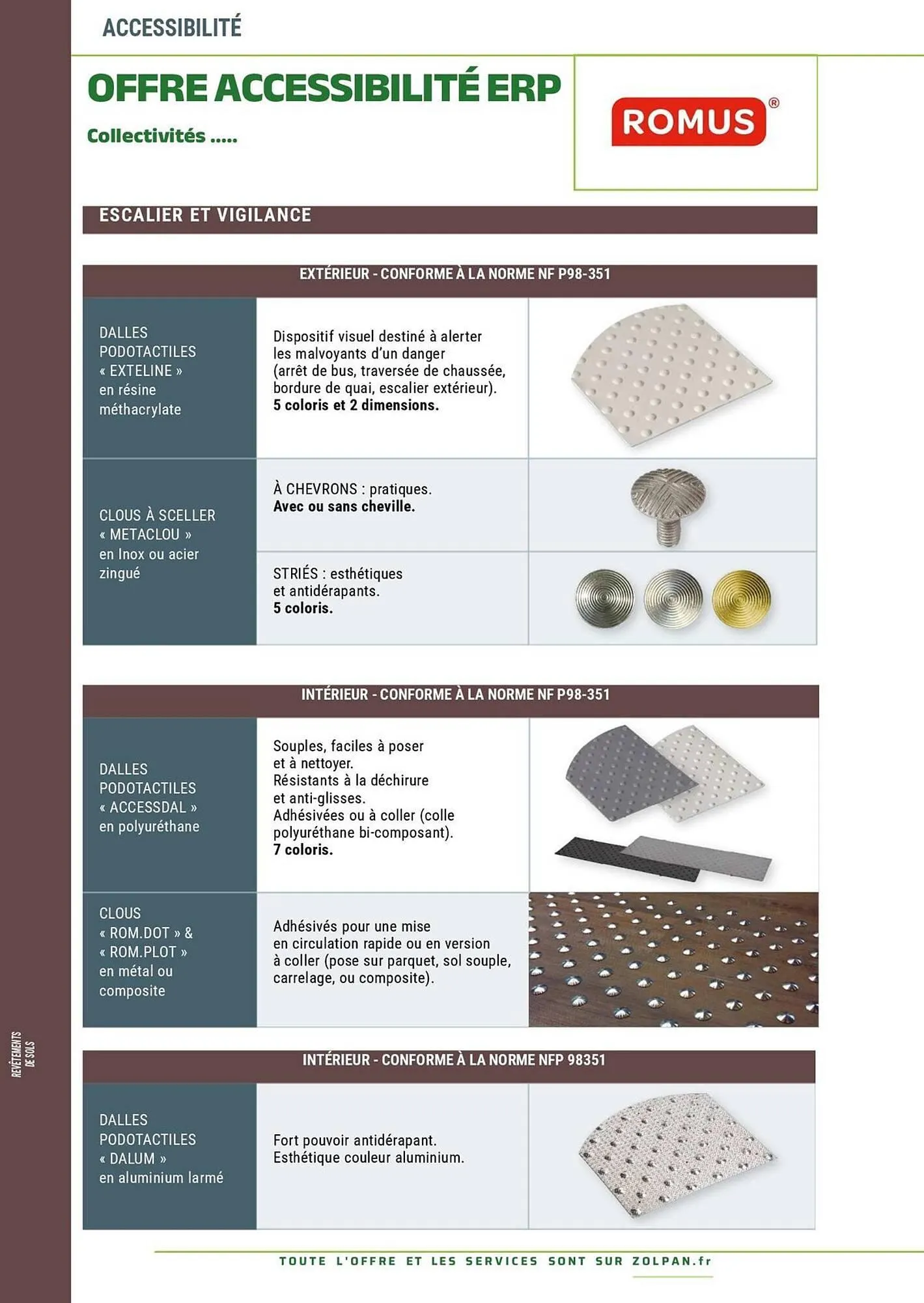 Catalogue Zolpan du 13 janvier au 31 décembre 2025 - Catalogue page 349