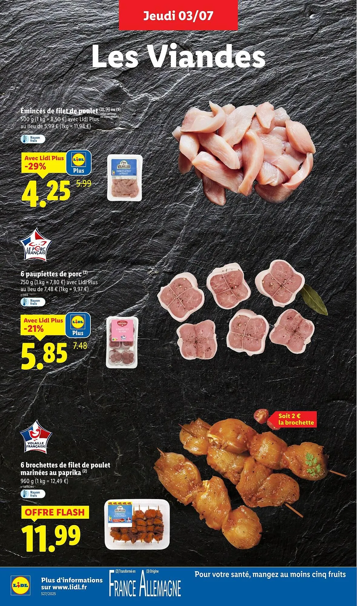 Catalogue Lidl du 3 juillet au 9 juillet 2025 - Catalogue page 6