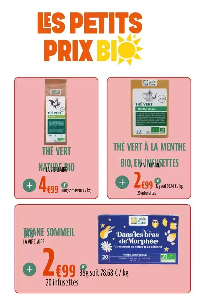 LES PETITS PRIX BIO du 11 mars au 31 décembre 2025 - Catalogue page 56