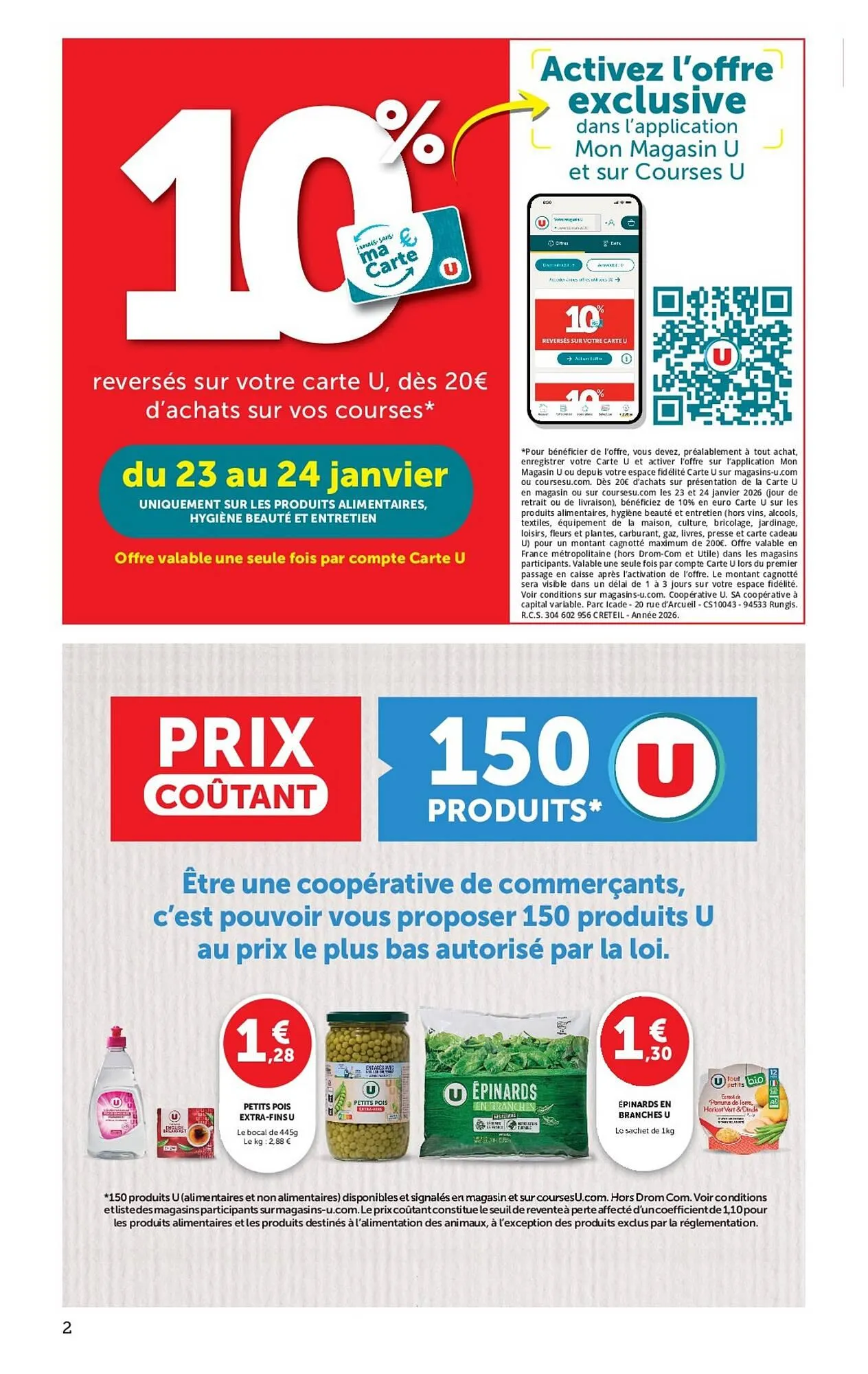 Catalogue Hyper U du 20 janvier au 1 février 2026 - Catalogue page 2