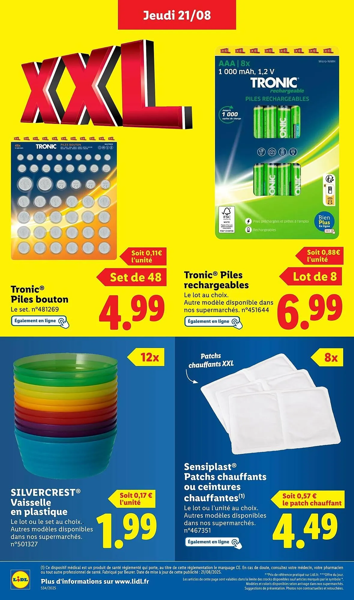 Catalogue Lidl du 21 août au 25 août 2025 - Catalogue page 16