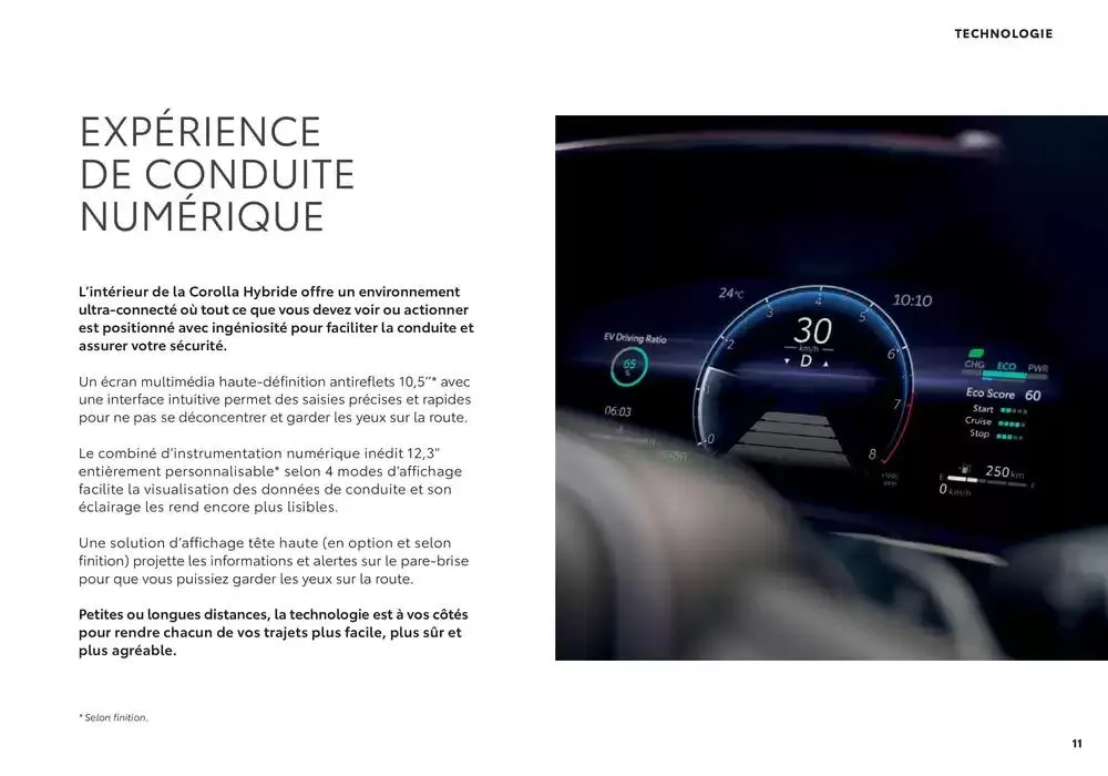 Toyota Corolla  du 2 décembre au 30 novembre 2025 - Catalogue page 11