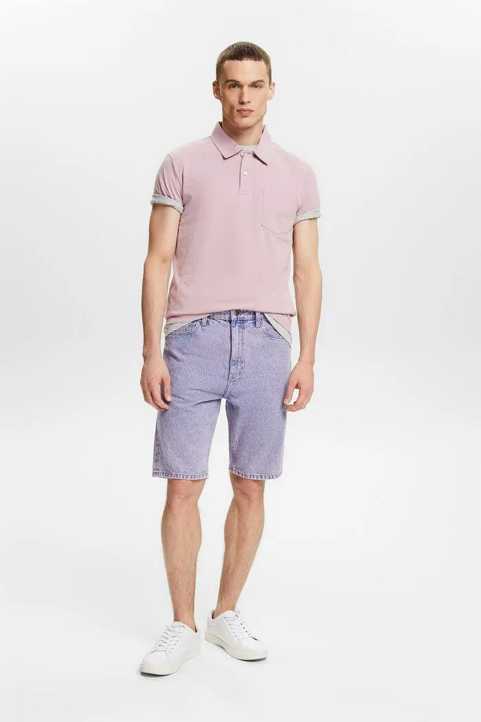 Polo en coton à logo