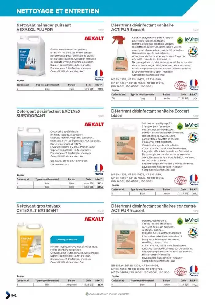 Catalogue général du 11 mars au 31 décembre 2025 - Catalogue page 864