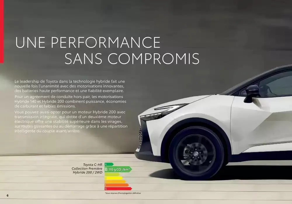 Nouveau Toyota C-HR du 15 janvier au 15 janvier 2026 - Catalogue page 6