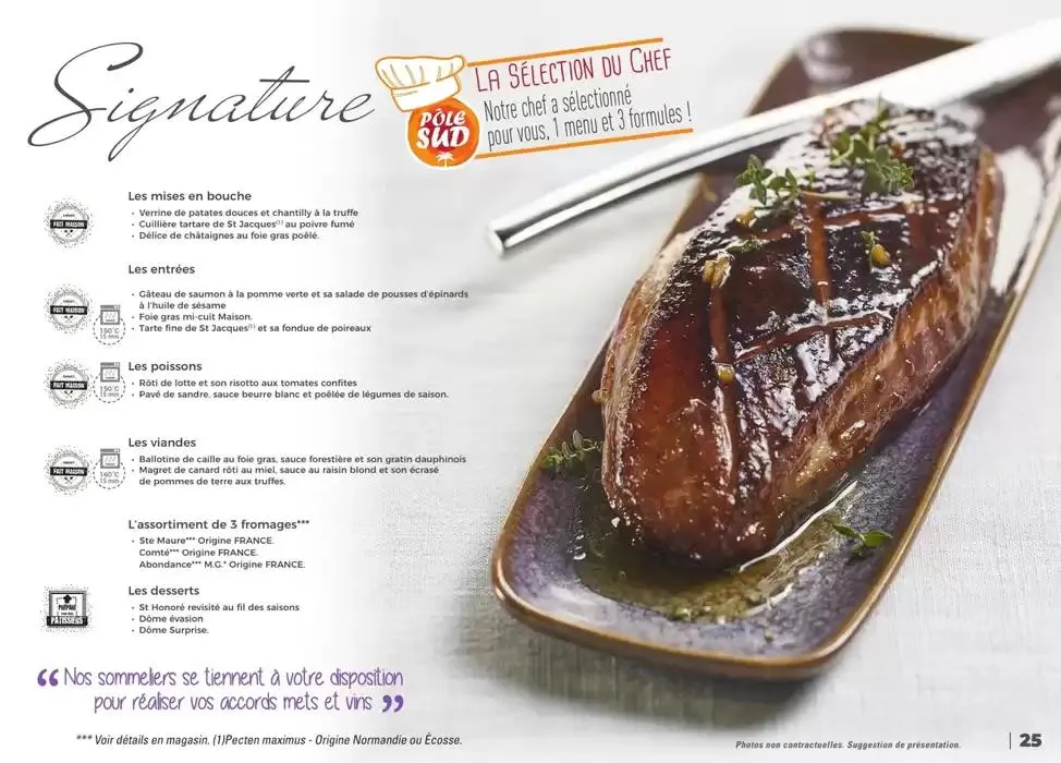 CARTE TRAITEUR 2025 du 3 janvier au 29 novembre 2025 - Catalogue page 18