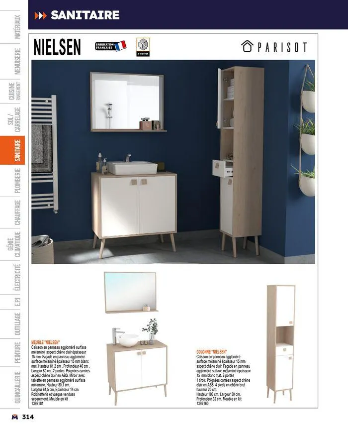 Guide produits 2024 du 15 mars au 31 décembre 2024 - Catalogue page 314