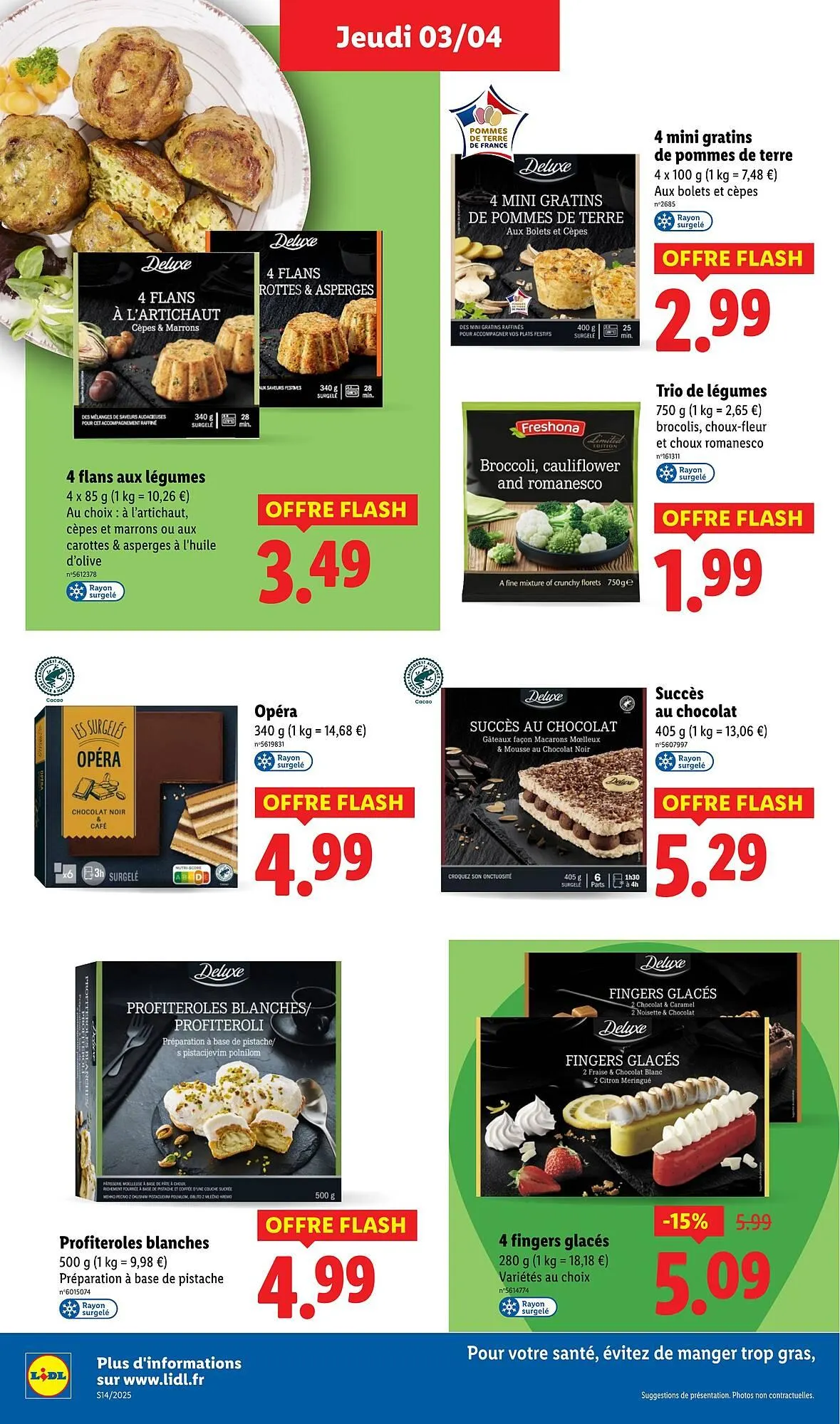 Catalogue Lidl du 3 avril au 9 avril 2025 - Catalogue page 22