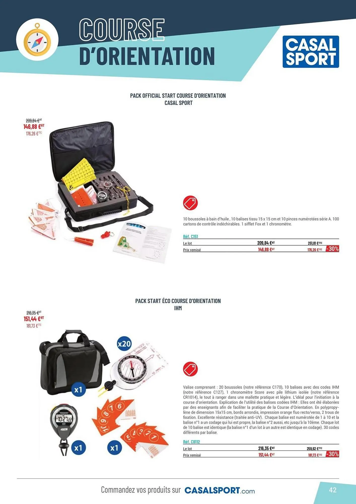 Catalogue Casal Sport du 30 avril au 31 décembre 2025 - Catalogue page 42