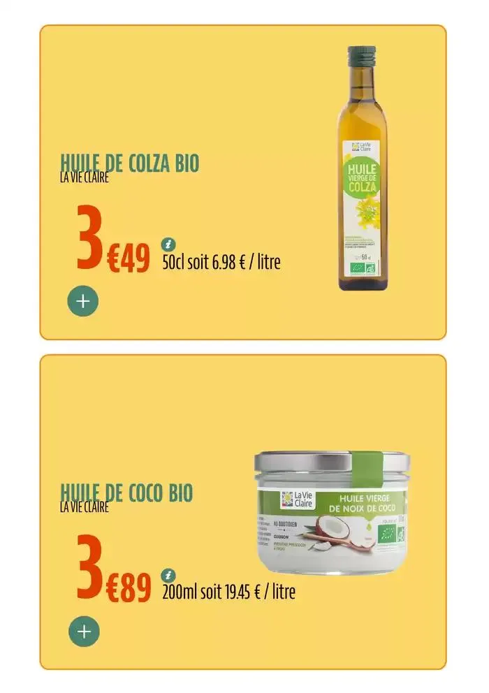 LES PETITS PRIX BIO du 11 mars au 31 décembre 2025 - Catalogue page 15