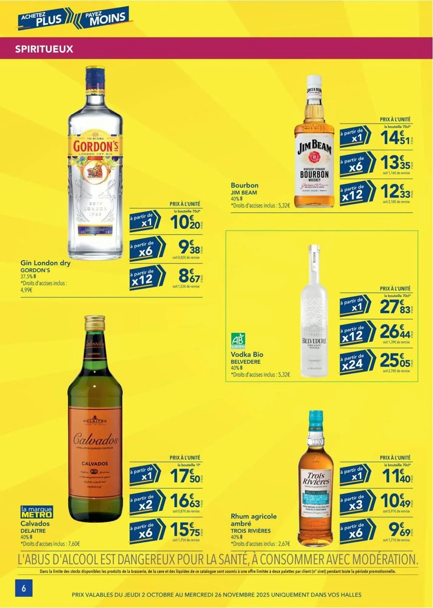 Catalogue METRO du 2 octobre au 26 novembre 2025 - Catalogue page 6