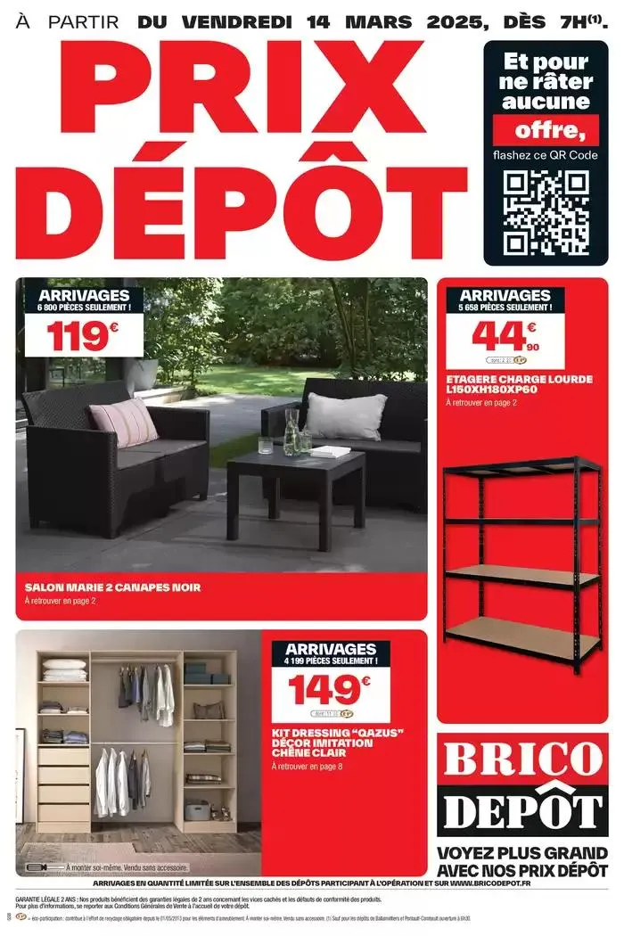 PRIX DÉPÔT du 14 mars au 27 mars 2025 - Catalogue page 1