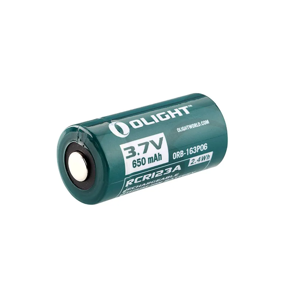 Batterie rechargeable 16340 650mAh RCR123A | ORB2-163P06