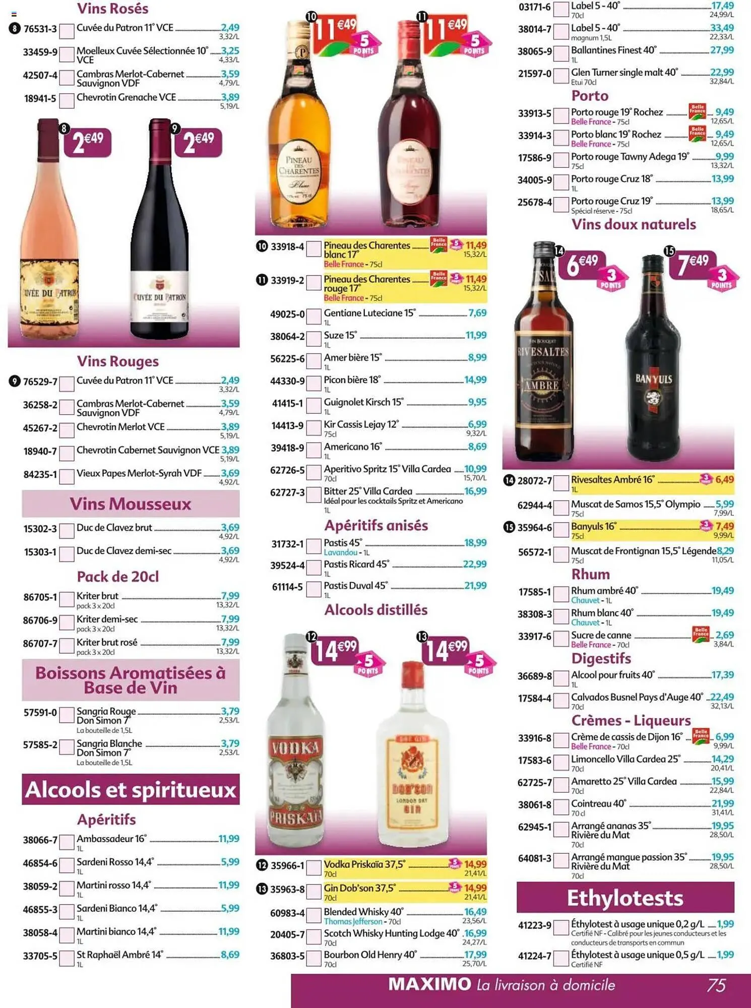 Catalogue Maximo du 12 mai au 8 juin 2025 - Catalogue page 75