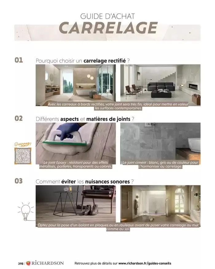 SALLE DE DE BAINS ET CARRELAGE 2025 du 11 avril au 31 décembre 2025 - Catalogue page 400