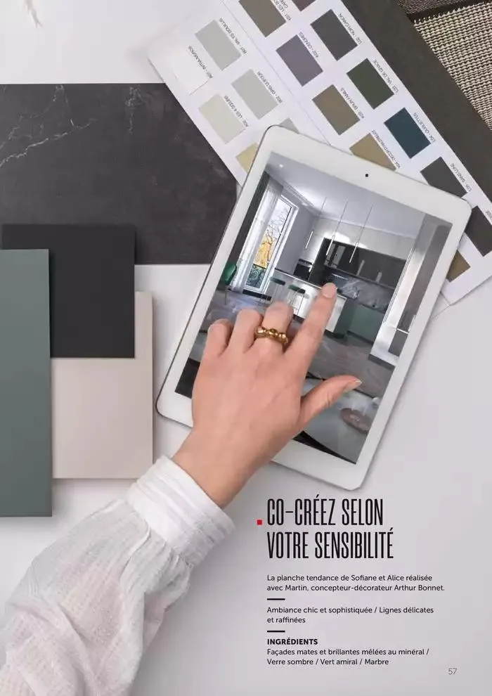 VOUS NE TROUVEREZ PAS VOTRE CUISINE DANS CE CATALOGUE du 16 janvier au 30 avril 2025 - Catalogue page 57