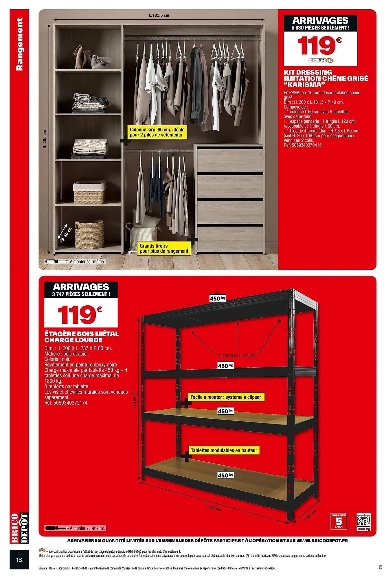 Catalogue Brico Dépôt du 2 janvier au 29 janvier 2026 - Catalogue page 18