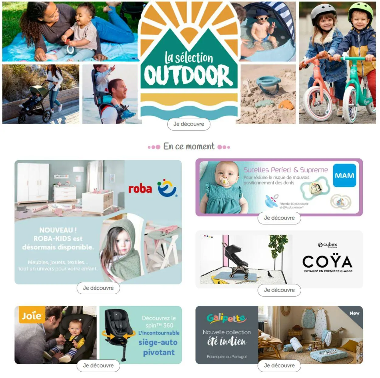 Autour De Bebe du 14 juin au 9 avril 2024 - Catalogue page 