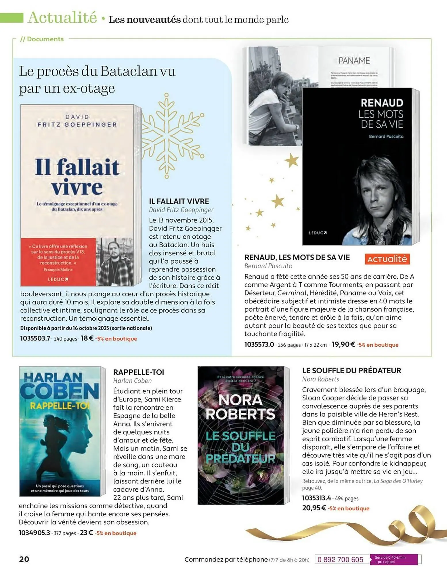 Catalogue France Loisirs du 3 novembre au 31 décembre 2025 - Catalogue page 20