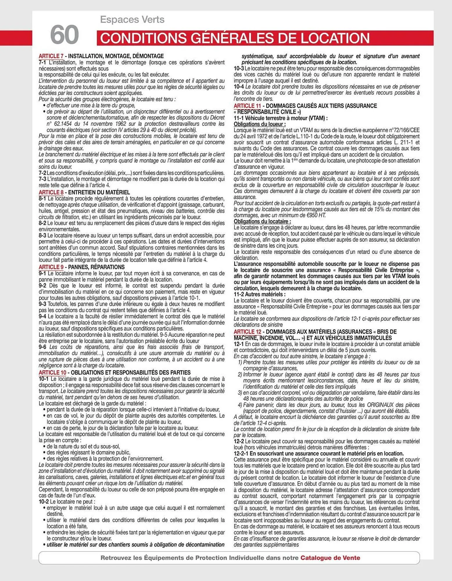 Catalogue Loxam du 9 avril au 31 décembre 2025 - Catalogue page 60