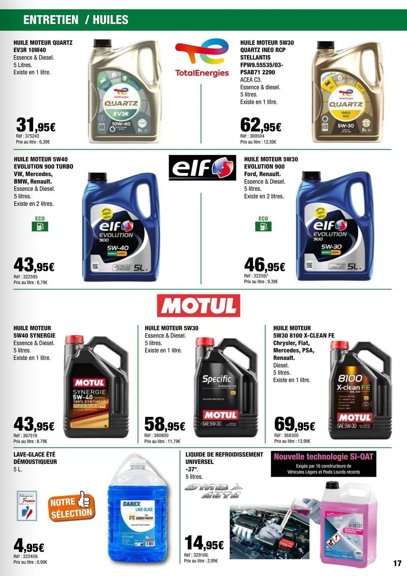 Catalogue Autobacs du 25 avril au 30 juin 2026 - Catalogue page 17
