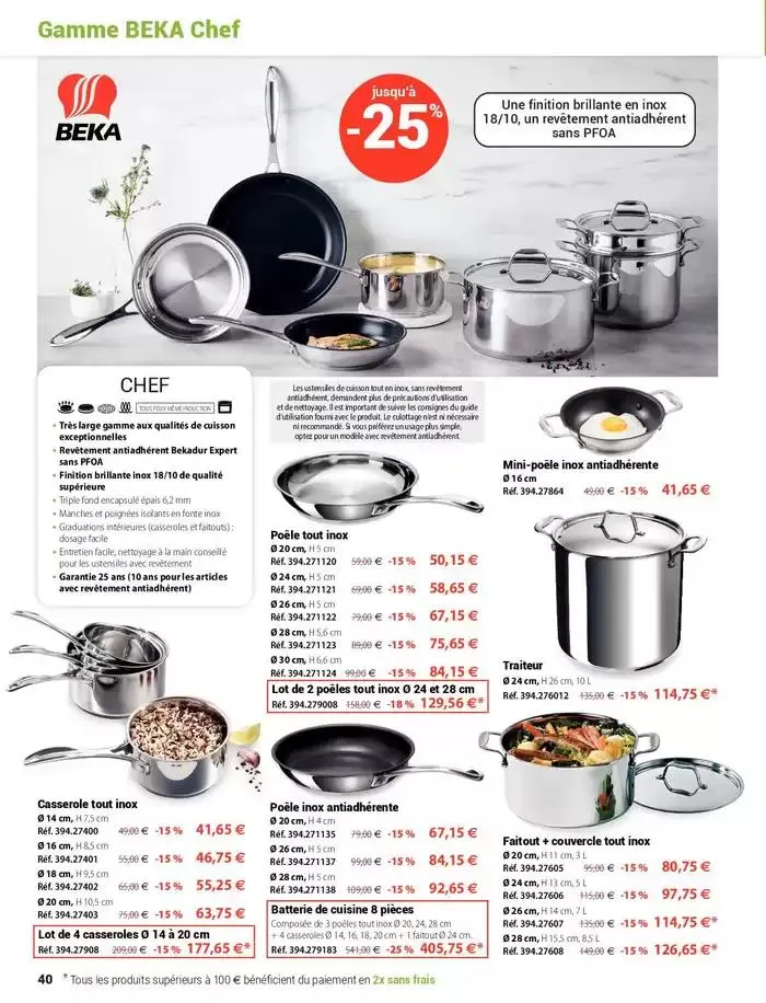 Printemps 2025 du 13 mars au 31 mai 2025 - Catalogue page 40