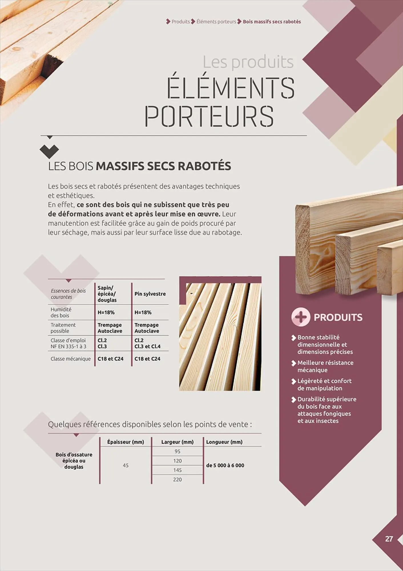 Catalogue Gédibois du 12 juin au 31 juillet 2023 - Catalogue page 27