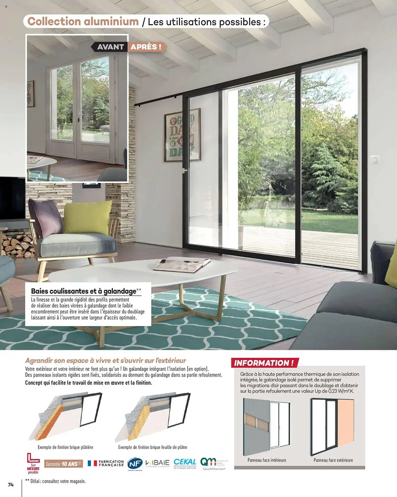 Catalogue Gedimat du 14 avril au 30 avril 2026 - Catalogue page 74