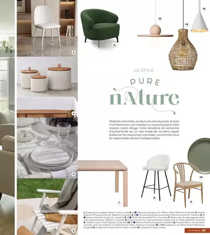 Le Mag Cuisinella 2025 du 7 janvier au 31 décembre 2025 - Catalogue page 39