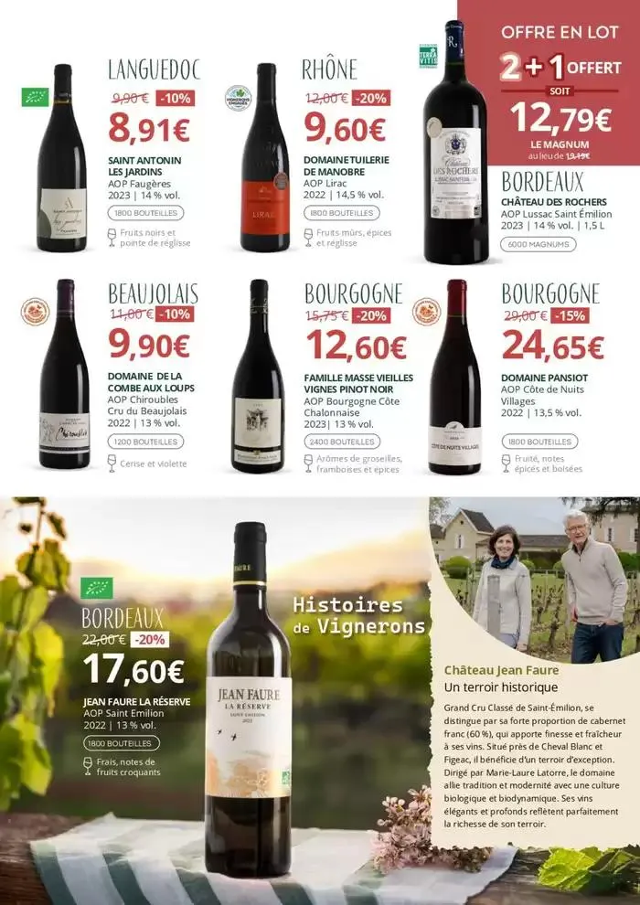 Histoire de vignerons du 13 mars au 6 avril 2025 - Catalogue page 7
