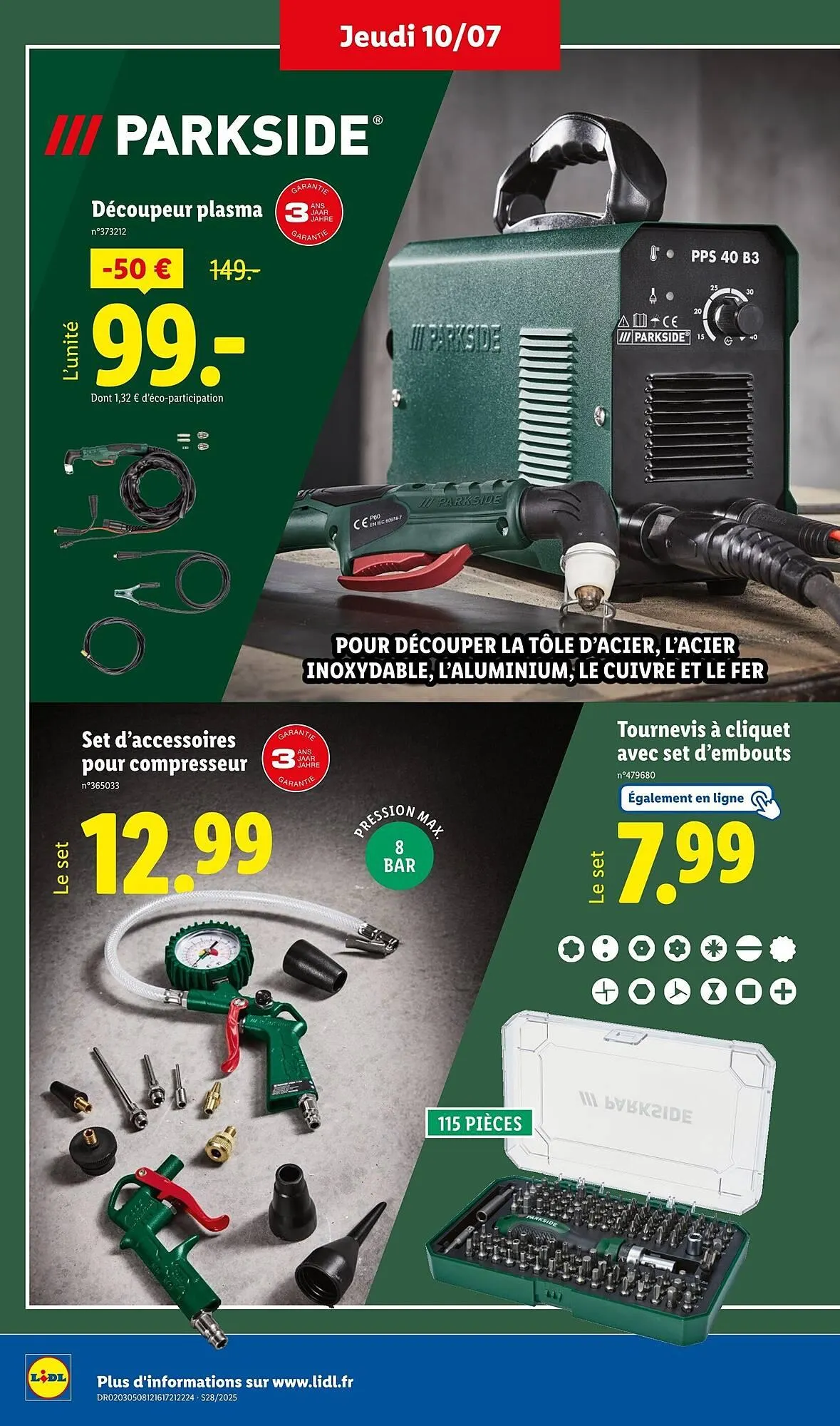 Catalogue Lidl du 10 juillet au 14 juillet 2025 - Catalogue page 10