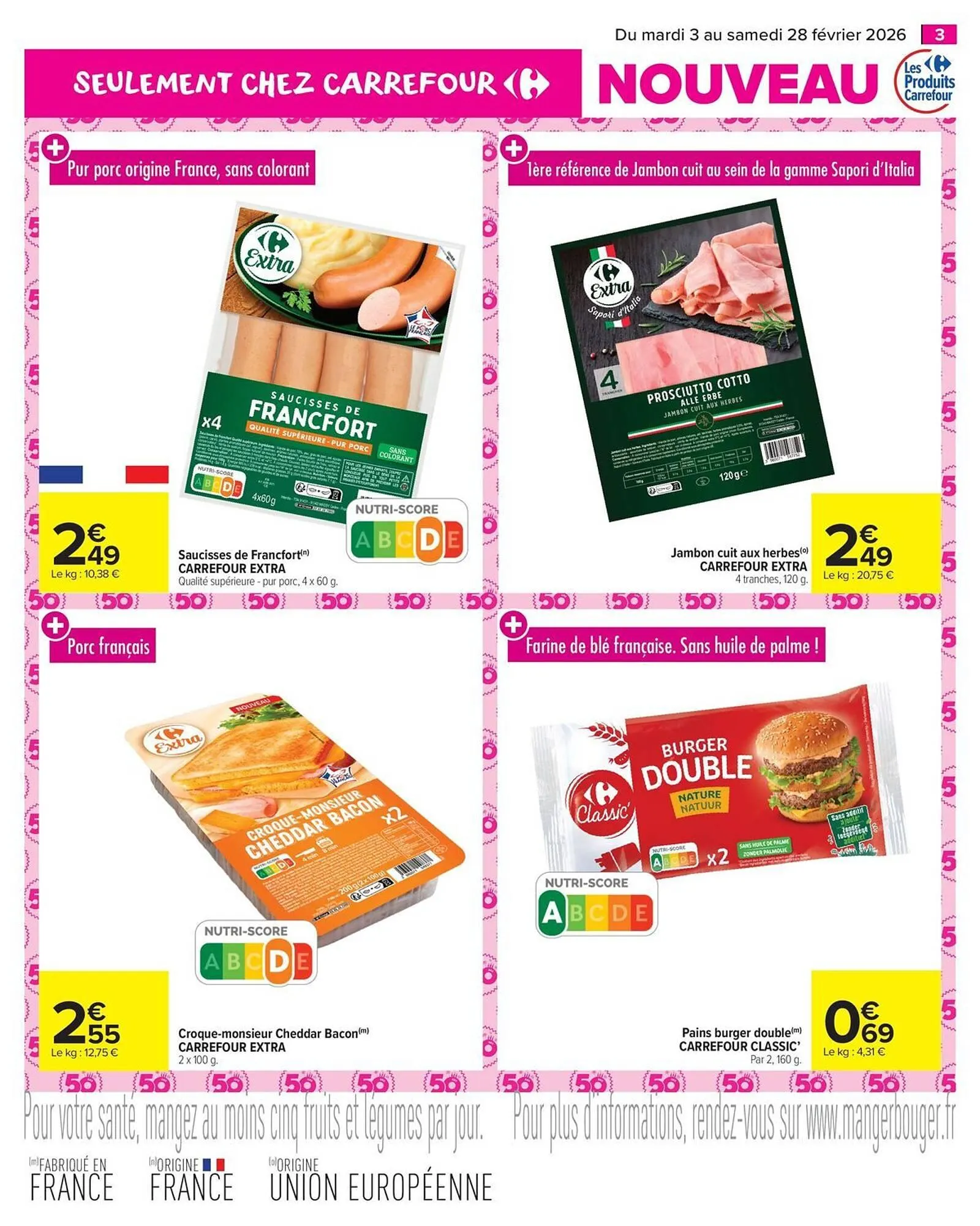 Catalogue Carrefour Market du 3 février au 28 février 2026 - Catalogue page 3