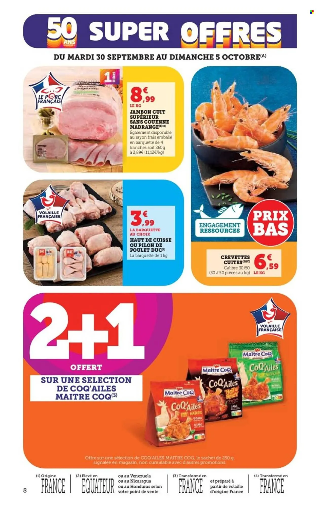 Catalogue Super U du 30 septembre au 12 octobre 2025 - Catalogue page 8