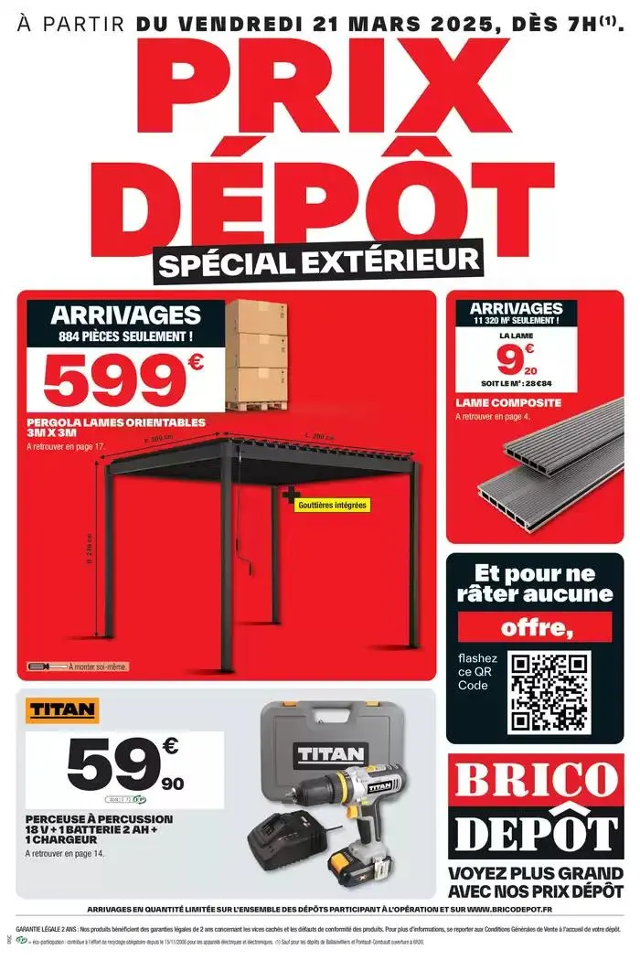 Spécial extérieur ! du 21 mars au 3 avril 2025 - Catalogue page 1