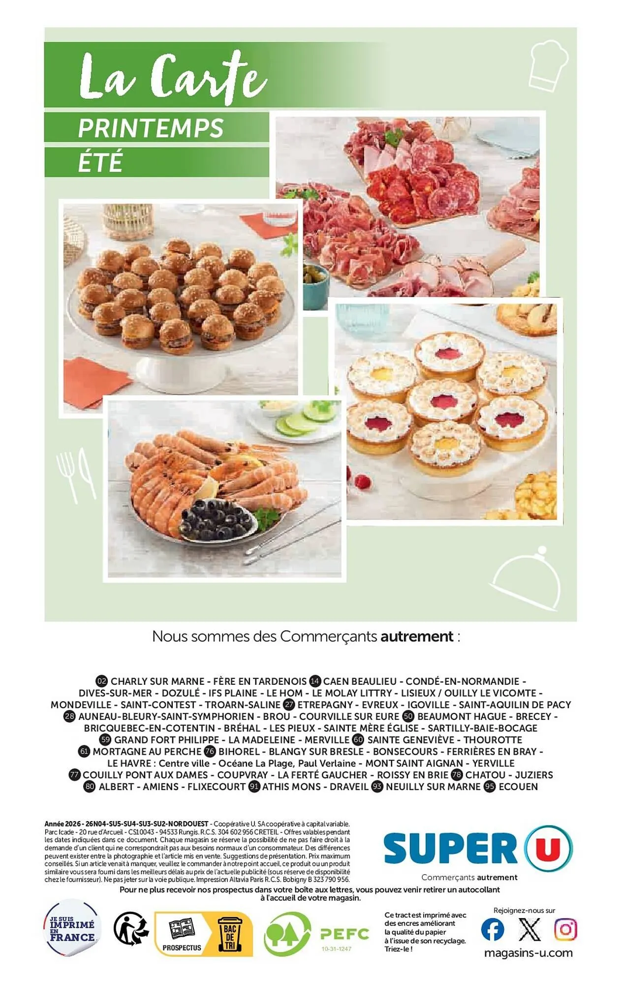 Catalogue Super U du 3 mars au 4 octobre 2026 - Catalogue page 44