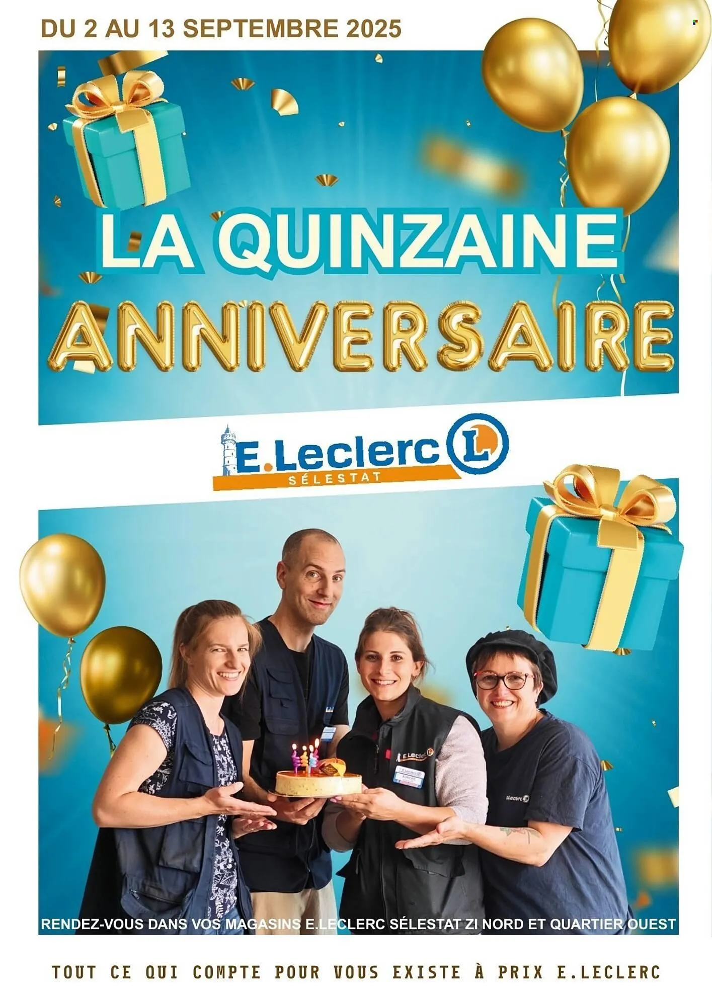 Catalogue E.Leclerc du 2 septembre au 13 septembre 2025 - Catalogue page 1