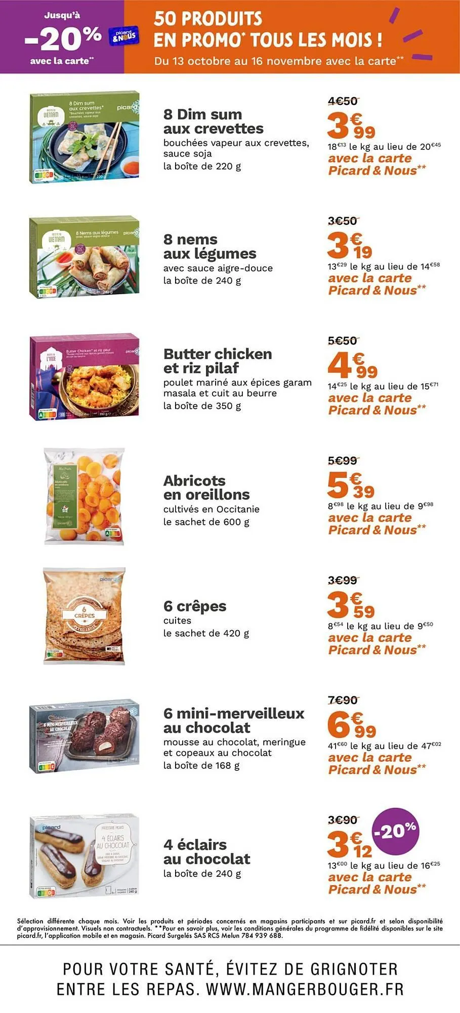 Catalogue Picard du 27 octobre au 16 novembre 2025 - Catalogue page 8