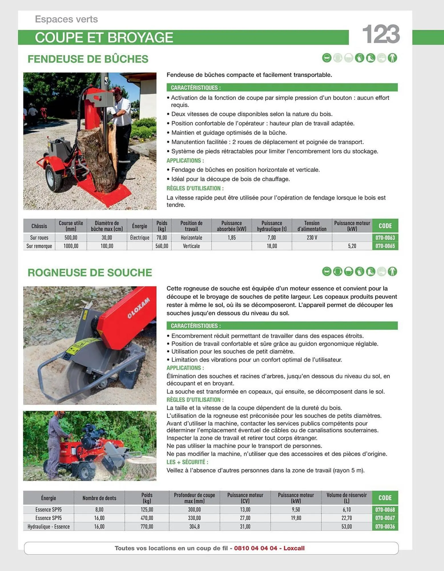 Catalogue Loxam du 10 avril au 31 décembre 2025 - Catalogue page 125