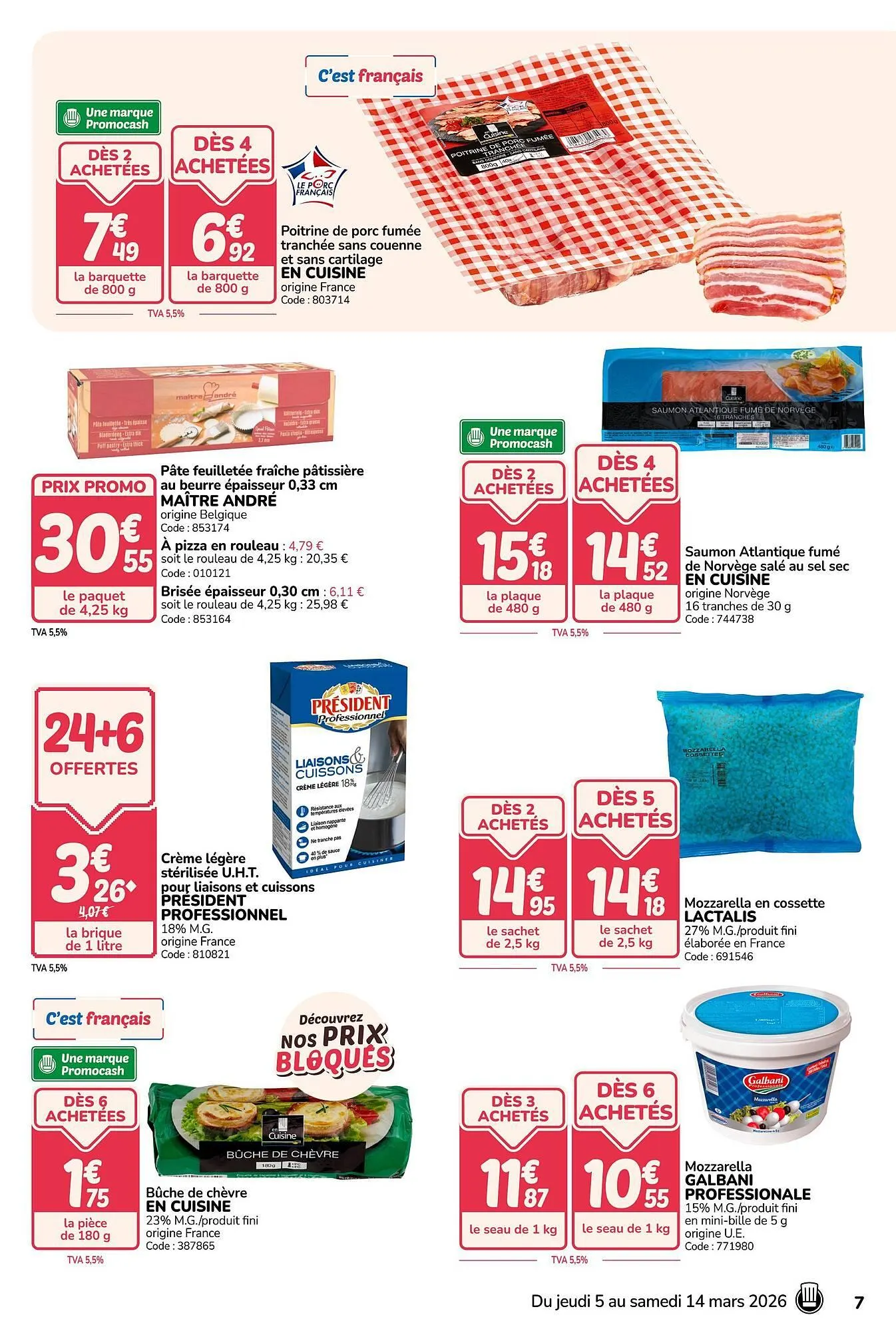 Catalogue Promocash du 27 février au 14 mars 2026 - Catalogue page 7