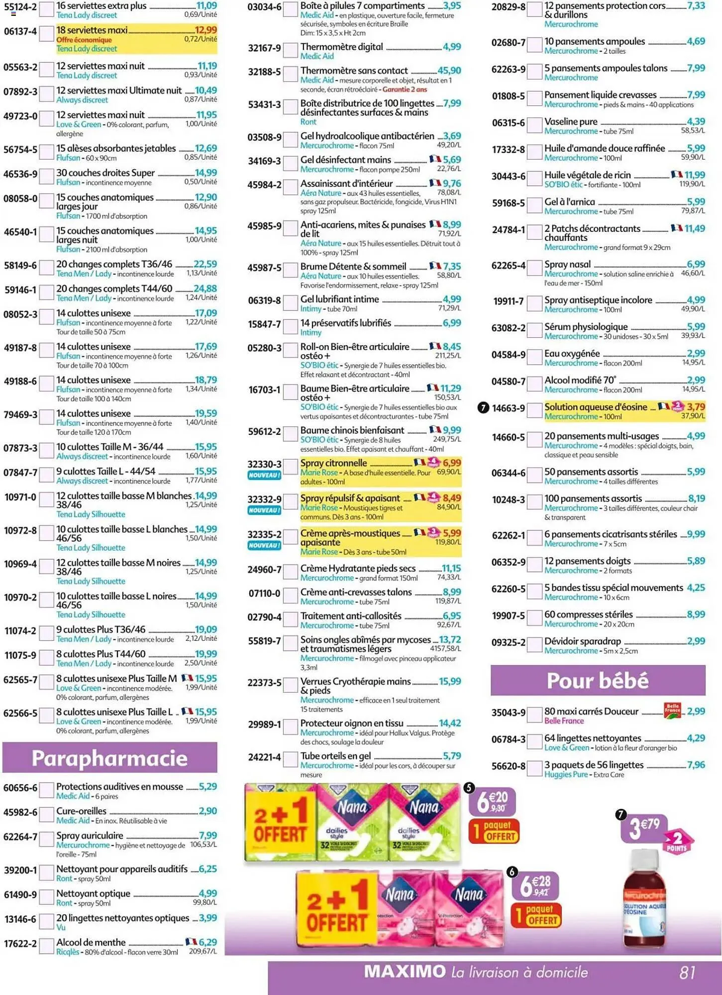 Catalogue Maximo du 12 mai au 8 juin 2025 - Catalogue page 81
