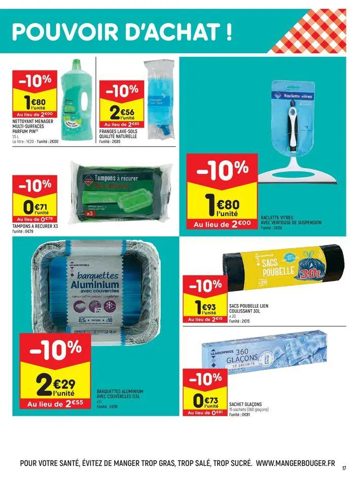 FRAPPE FORT SUR LES PRIX du 11 juin au 23 juin 2024 - Catalogue page 17