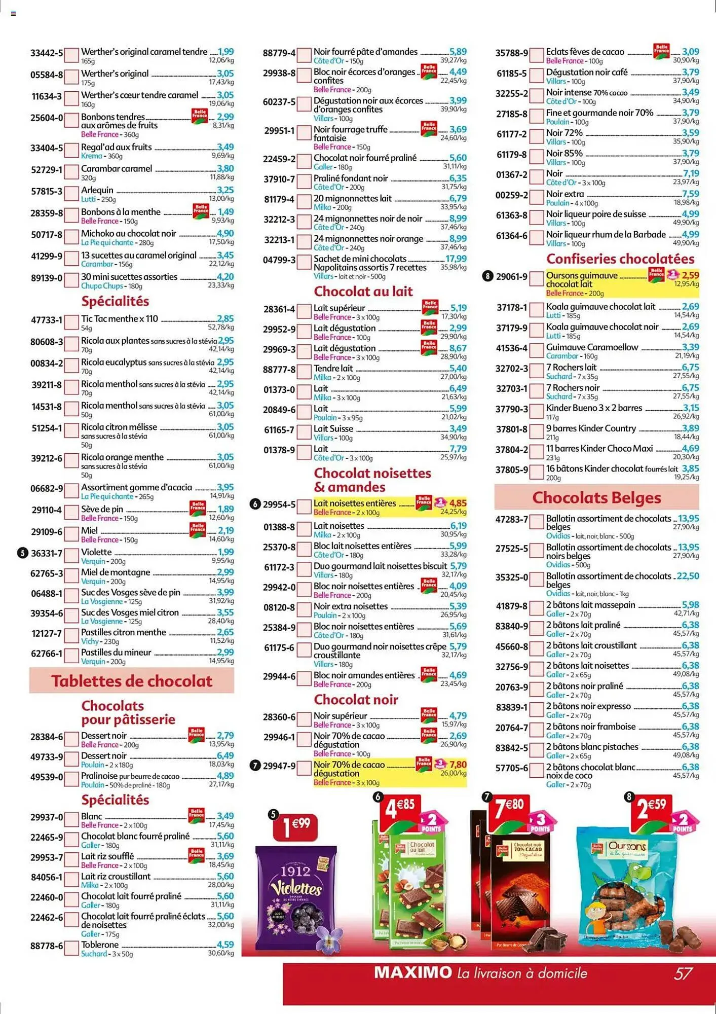 Catalogue Maximo du 7 juillet au 3 août 2025 - Catalogue page 57