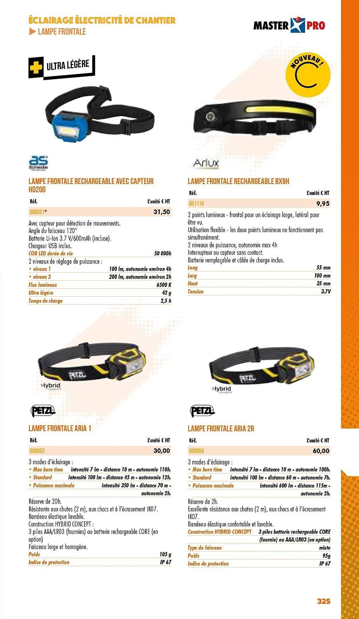 Catalogue Master Pro du 3 janvier au 31 décembre 2025 - Catalogue page 327